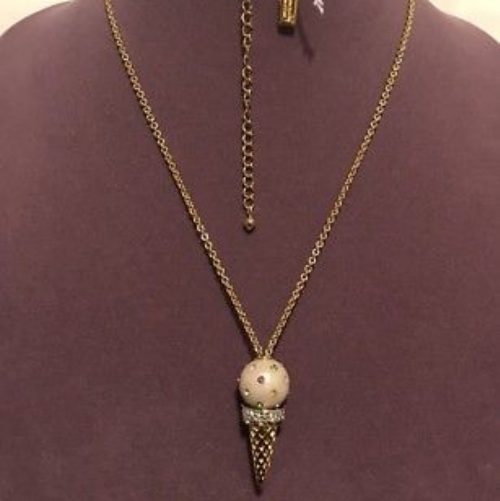 Kate Spade Carnival Nights 12k icecream cone NEW